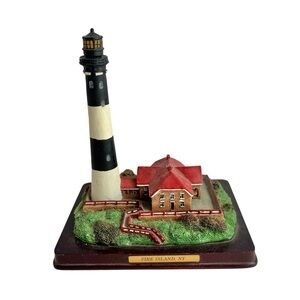 Vintage 90s Fire Island NY 6" Lighthouse Point Collection Oneida Studios
